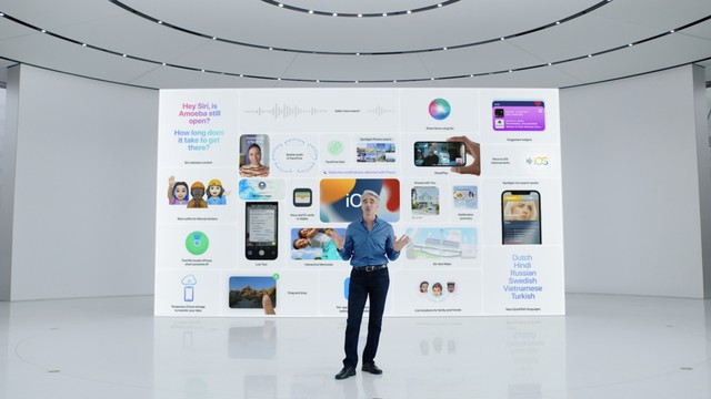 蘋果于WWDC21全球開發者大會，正式發布iOS 15系統