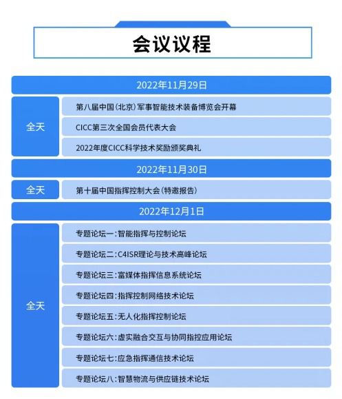 第八屆中國（北京）軍事智能技術裝備博覽會將于11月在北京舉行