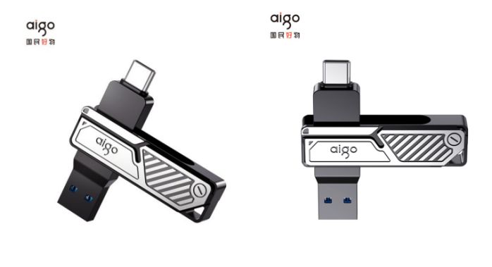 打造“機甲風”獨特設計外觀，愛國者aigo雙接口U盤U382帶動辦公時尚