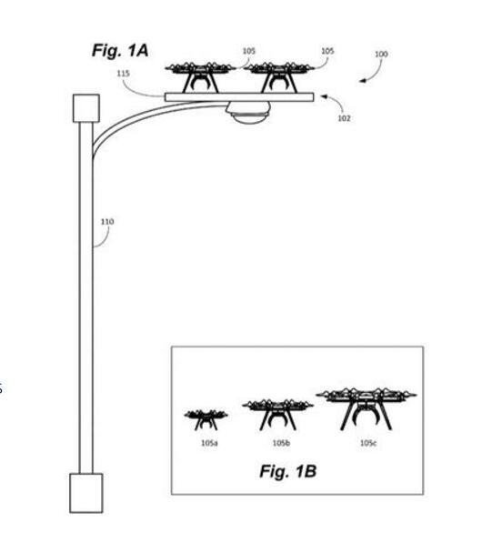 送貨充電兩不誤 亞馬遜送貨無人機將在街燈上充電